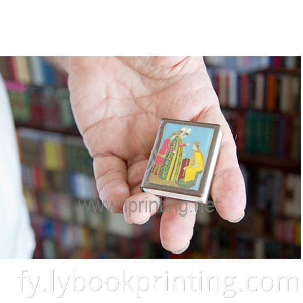 Mini-boek lyts lyts boek-printsjen fan figuerboek